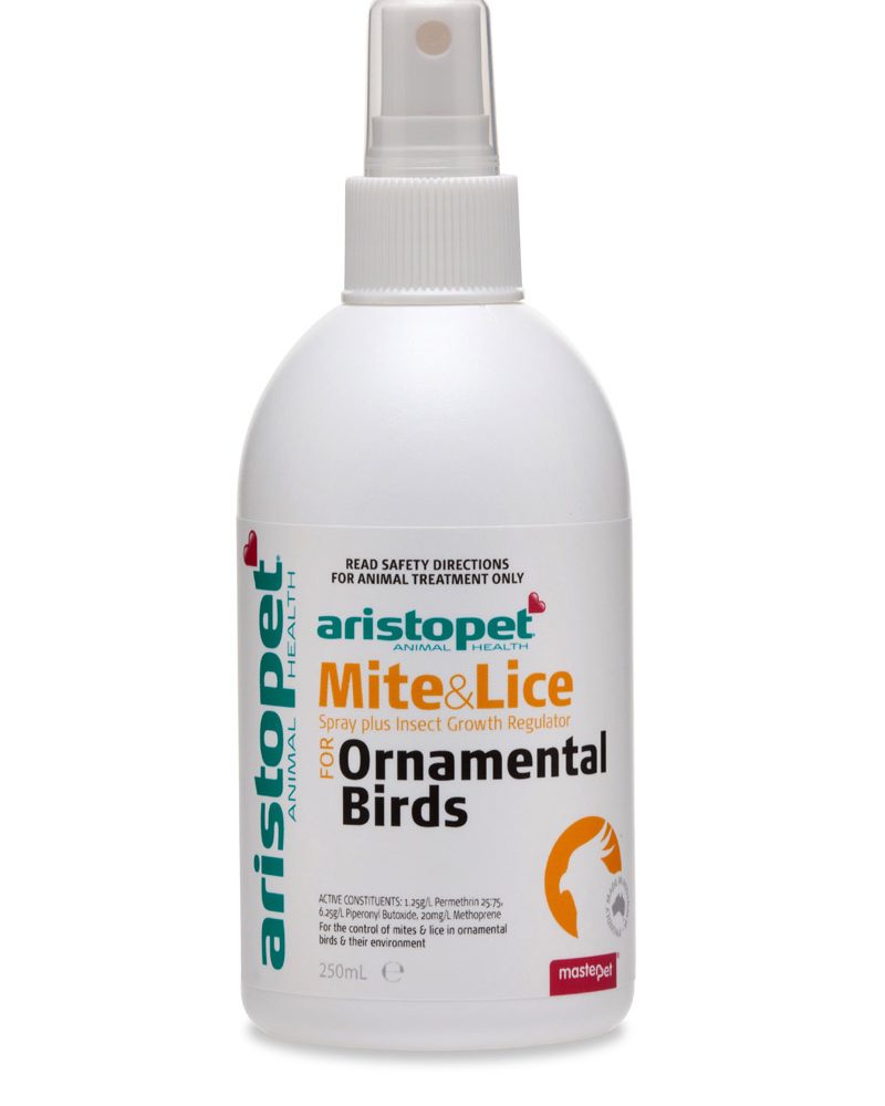 Bird mite and lice spray