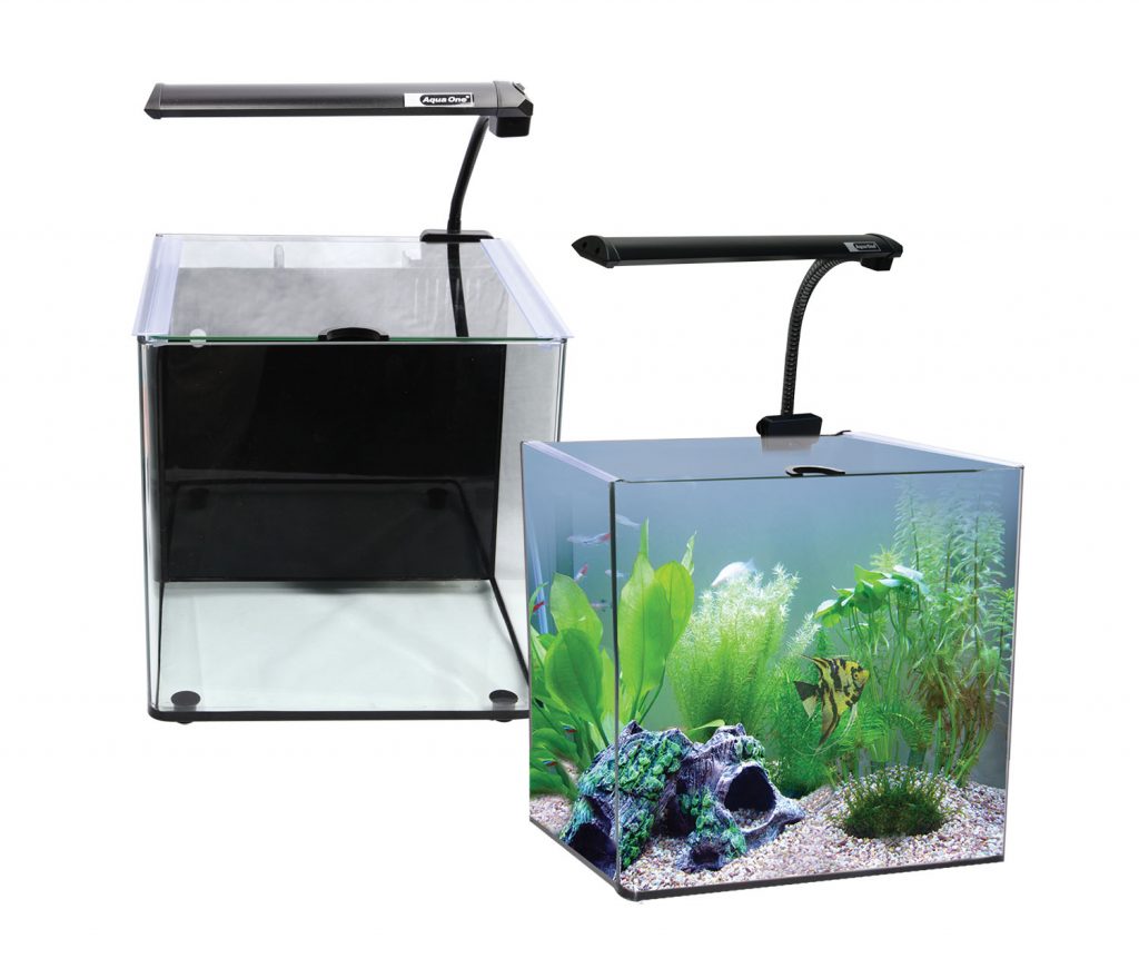 Aqua one fish tank pets best sale at home